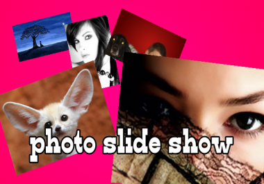 create an AWESOME high impact photo slide show