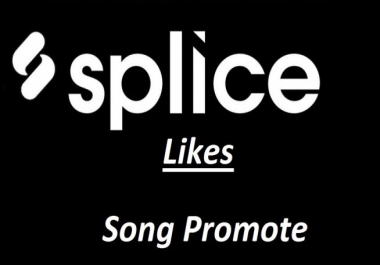 Give you 100 Real USA Splice Likes Promotion Your Remix
