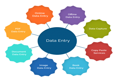 do any type of data entry and copy paste