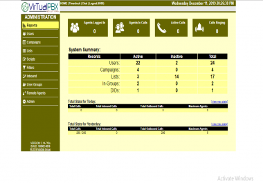 will provide fully setup vicidialer with voip