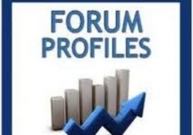 create and Ping 5500 Publicly Viewable,VERIFIED,No Duplicate  forum profile backlinks with xrumer 