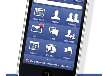  create app for your Facebook Page, the app will work on iPhone, android and more 