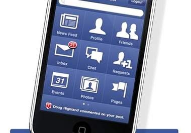 create app for your Facebook Page, the app will work on iPhone, android and more