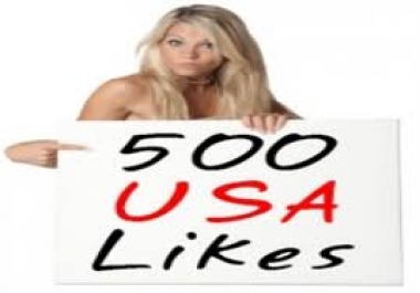  add 500 Real USA Facebook Fans that "Like" your  fanpages while not admin access 