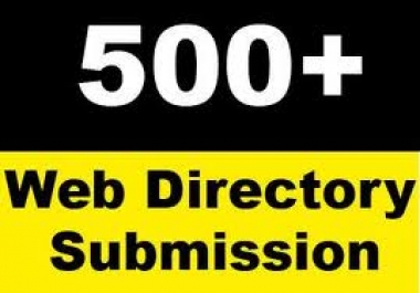 submit your web site to 500 SEO friendly high pr net directories 