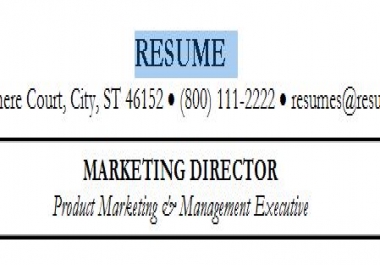 critique your resume