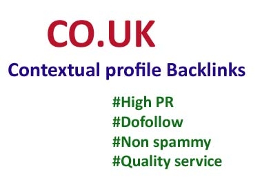 create 20 Highpr, contextual, dofollow, one way, permanent Dot couk backlinks using white hat mehod for boost traffic