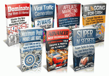 give you 7 Great PLR EBOOK set