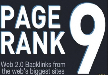 create PR9 Panda, Penguin and Hummingbird safe backlinks from 10 AUTHORITY Sites 
