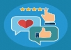 BE GIVING GOOD REVIEW WITH YOUR PAGE