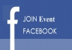 I will supply you 200 USA best quality facebook event join