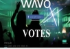 Manage for you 40 wavo votes for your WAVO.ME Contest