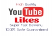 give you 200 youtube real likes