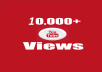 Give You High Quality 10,000+YOUTUBE views