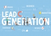find any targeted lead and do lead generation