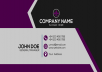 design professional business cards
