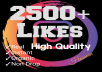 give 2500+ Instagram likes at instant with HQ, Real & Non Drop Guaranteed!!