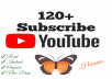 add 120+ YouTube Subscribers with high quality promotion, real, non drop and work instantly