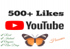 add 500+ YouTube Likes with high quality promotion, real, non drop and work instantly
