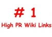  Create 1,000+ Contextual Wiki Backlinks to assist boost your rank 