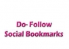 submit your web site to 100 dofollow social bookmarking sites 