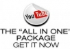 Get over 15,000 Views, 100 Likes, 10 Comments and 500 Subscribers to your video   