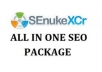 run Senuke xCR to produce you a whole beat one seo service 