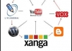  do YouTube SEO Link Wheel or Pyramid to form it rank and gain a lot of natural views on Google 