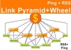 build Link PYRAMID + link wheel = push with distinctive articles best off page pyramid for your web site