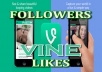 add 1000 High Quality Vine Followers or Likes