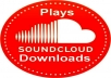 add 3000 High Quality SoundCloud Plays or Downloads