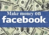 teach you  "Making Money from Facebook Likes"