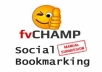 submit your site or blog MANUALLY to 20 Social Bookmarking sites PR4 to PR8
