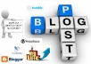 manually do 50 PR5 to PR9 Dofollow Safe Rank Backlinks for