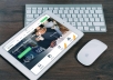 code a responsive, accessible, modern Bootstrap layout for your website