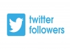 you 500 real Twitter Followers on your Twitter account 
