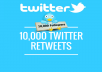 do 10,000 Twitter Retweets