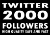add permanent TWITTER follower