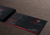 design exclusive and professional double sided business card