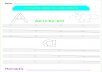 make hand writing practice worksheet 